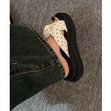 レディースボリュームソールサンダル 大人可愛いつっかけサンダル 歩きやすいスリッ… | SUNSHINE CLOSET | 詳細画像3 