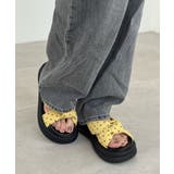 レディースボリュームソールサンダル 大人可愛いつっかけサンダル 歩きやすいスリッ… | SUNSHINE CLOSET | 詳細画像40 