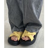 レディースボリュームソールサンダル 大人可愛いつっかけサンダル 歩きやすいスリッ… | SUNSHINE CLOSET | 詳細画像42 