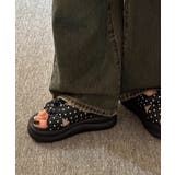 レディースボリュームソールサンダル 大人可愛いつっかけサンダル 歩きやすいスリッ… | SUNSHINE CLOSET | 詳細画像7 