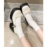 レディース チャンキーヒール 厚底メリージェーンシューズ | SUNSHINE CLOSET | 詳細画像7