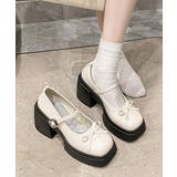 レディース チャンキーヒール 厚底メリージェーンシューズ | SUNSHINE CLOSET | 詳細画像9