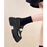 レディース ボリュームソール靴スクール風パンプス トラックソール | SUNSHINE CLOSET | 詳細画像14