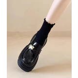 レディース ボリュームソール靴スクール風パンプス トラックソール | SUNSHINE CLOSET | 詳細画像15