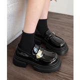 レディース ボリュームソール靴スクール風パンプス トラックソール | SUNSHINE CLOSET | 詳細画像18