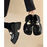 レディース ボリュームソール靴スクール風パンプス トラックソール | SUNSHINE CLOSET | 詳細画像9