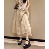 アンクルスストラップサンダル エレガント ラインストーンリボンサマーサンダル | SUNSHINE CLOSET | 詳細画像10