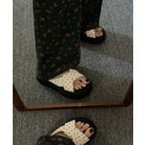 厚底ミュールサンダルレディース 韓国風リゾートサンダル クロススリッパ | SUNSHINE CLOSET | 詳細画像3