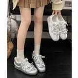 スポーティーシューズ履きやすい フラットスニーカー歩きやすい靴 おしゃれ | SUNSHINE CLOSET | 詳細画像22
