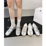 スポーティーシューズ履きやすい フラットスニーカー歩きやすい靴 おしゃれ | SUNSHINE CLOSET | 詳細画像23