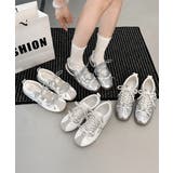 スポーティーシューズ履きやすい フラットスニーカー歩きやすい靴 おしゃれ | SUNSHINE CLOSET | 詳細画像24