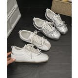 スポーティーシューズ履きやすい フラットスニーカー歩きやすい靴 おしゃれ | SUNSHINE CLOSET | 詳細画像25