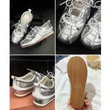 スポーティーシューズ履きやすい フラットスニーカー歩きやすい靴 おしゃれ | SUNSHINE CLOSET | 詳細画像29