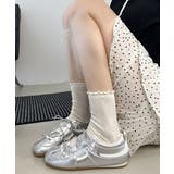 スポーティーシューズ履きやすい フラットスニーカー歩きやすい靴 おしゃれ | SUNSHINE CLOSET | 詳細画像4
