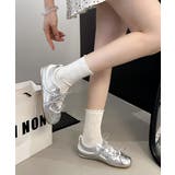 スポーティーシューズ履きやすい フラットスニーカー歩きやすい靴 おしゃれ | SUNSHINE CLOSET | 詳細画像5