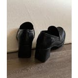歩きやすい チャンキーヒールパンプス 疲れないPUレザー靴 | SUNSHINE CLOSET | 詳細画像20