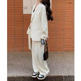 ベルト付きウエストマーク ロングジャケット ゆったり | SUNSHINE CLOSET | 詳細画像8 