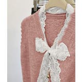 ニットベストネックラインレースニットジレ | SUNSHINE CLOSET | 詳細画像10 