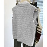 ニットベストネックラインレースニットジレ | SUNSHINE CLOSET | 詳細画像9 