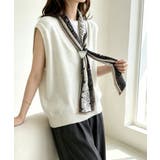 レディース ノースリーブニットトップス 大人カジュアル | SUNSHINE CLOSET | 詳細画像1