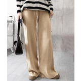 サイド縦ラインニットパンツ ワイドパンツ | SUNSHINE CLOSET | 詳細画像20 