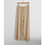 サイド縦ラインニットパンツ ワイドパンツ | SUNSHINE CLOSET | 詳細画像24 