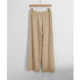 サイド縦ラインニットパンツ ワイドパンツ | SUNSHINE CLOSET | 詳細画像25 