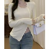 メロウフリルニット フロントスリット秋服 | SUNSHINE CLOSET | 詳細画像12 