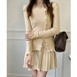 メロウフリルニット フロントスリット秋服 | SUNSHINE CLOSET | 詳細画像15 