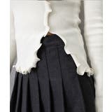 メロウフリルニット フロントスリット秋服 | SUNSHINE CLOSET | 詳細画像21 