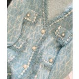 ツイード風ニットジャケットレディース上品 | SUNSHINE CLOSET | 詳細画像16 