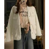 ツイード風ニットジャケットレディース上品 | SUNSHINE CLOSET | 詳細画像2 