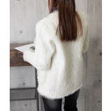 ツイード風ニットジャケットレディース上品 | SUNSHINE CLOSET | 詳細画像22 