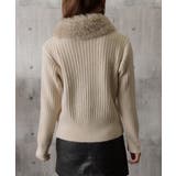 ファー襟ニットカーディガン ダブルジップ | SUNSHINE CLOSET | 詳細画像26 