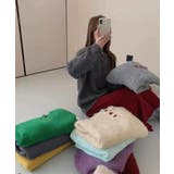 ハートボタンニットトップス ハーフボタン | SUNSHINE CLOSET | 詳細画像2