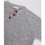 ハートボタンニットトップス ハーフボタン | SUNSHINE CLOSET | 詳細画像26