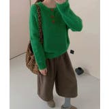 ハートボタンニットトップス ハーフボタン | SUNSHINE CLOSET | 詳細画像8