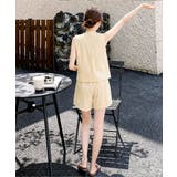リネンライクセットアップ ノースリーブトップス Vネックベスト | SUNSHINE CLOSET | 詳細画像5 