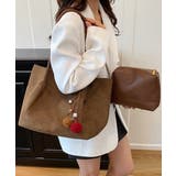 スエード調 トートバッグ 2点セット上品 | SUNSHINE CLOSET | 詳細画像1