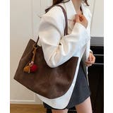 スエード調 トートバッグ 2点セット上品 | SUNSHINE CLOSET | 詳細画像17