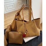 スエード調 トートバッグ 2点セット上品 | SUNSHINE CLOSET | 詳細画像26