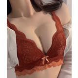 レディース 大人可愛いランジェリーセット ノンワイヤーブラジャー上下セット | SUNSHINE CLOSET | 詳細画像14 