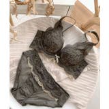 レディース 大人可愛いランジェリーセット ノンワイヤーブラジャー上下セット | SUNSHINE CLOSET | 詳細画像19 