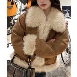 ショートフェイクムートンジャケット韓国風 | SUNSHINE CLOSET | 詳細画像4