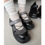 クロスコードメリージェーンスニーカー 履きやすい 美脚見えバレエスニーカー | SUNSHINE CLOSET | 詳細画像27 