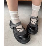 クロスコードメリージェーンスニーカー 履きやすい 美脚見えバレエスニーカー | SUNSHINE CLOSET | 詳細画像29 