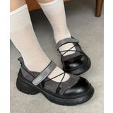 クロスコードメリージェーンスニーカー 履きやすい 美脚見えバレエスニーカー | SUNSHINE CLOSET | 詳細画像30 