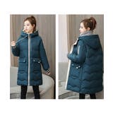 フード付きロングダウンコート中綿アウター | SUNSHINE CLOSET | 詳細画像13 