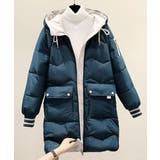 フード付きロングダウンコート中綿アウター | SUNSHINE CLOSET | 詳細画像32 