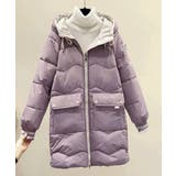 フード付きロングダウンコート中綿アウター | SUNSHINE CLOSET | 詳細画像35 